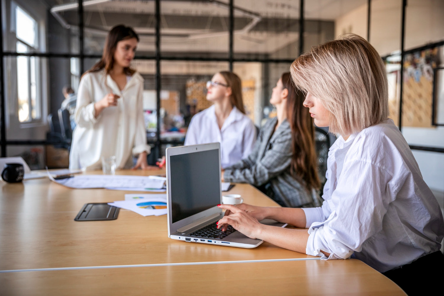 Menschen im Büro