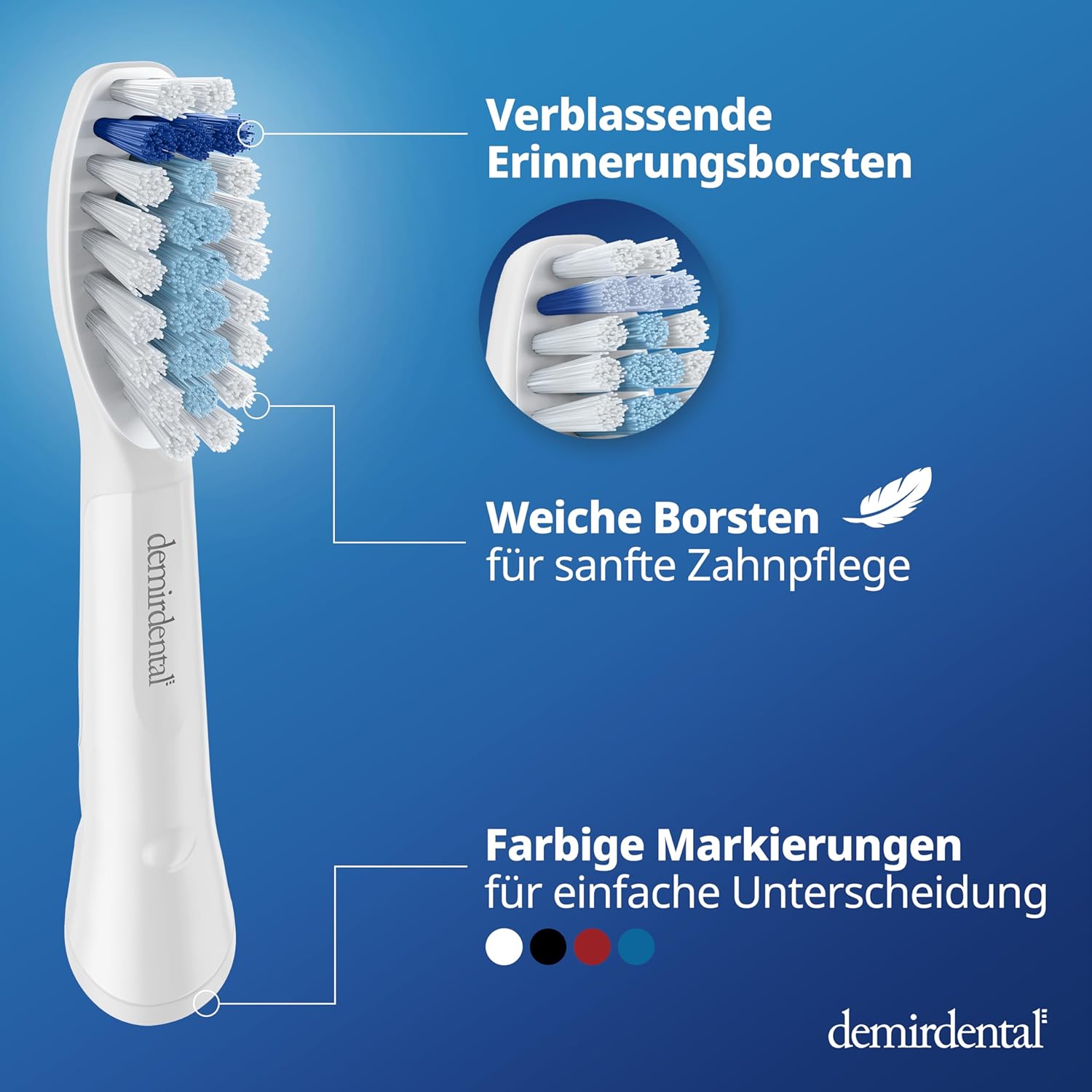Sensitive Aufsteckbürsten für Oral-B Pulsonic & Oral B Pulsonic Slim | Luxe | Clean