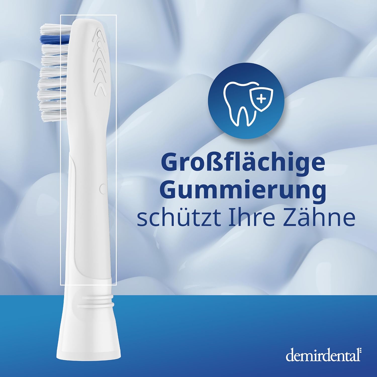 Harte Extra Clean Aufsteckbürsten für Oral-B Pulsonic & Oral B Pulsonic Slim | Luxe | Clean