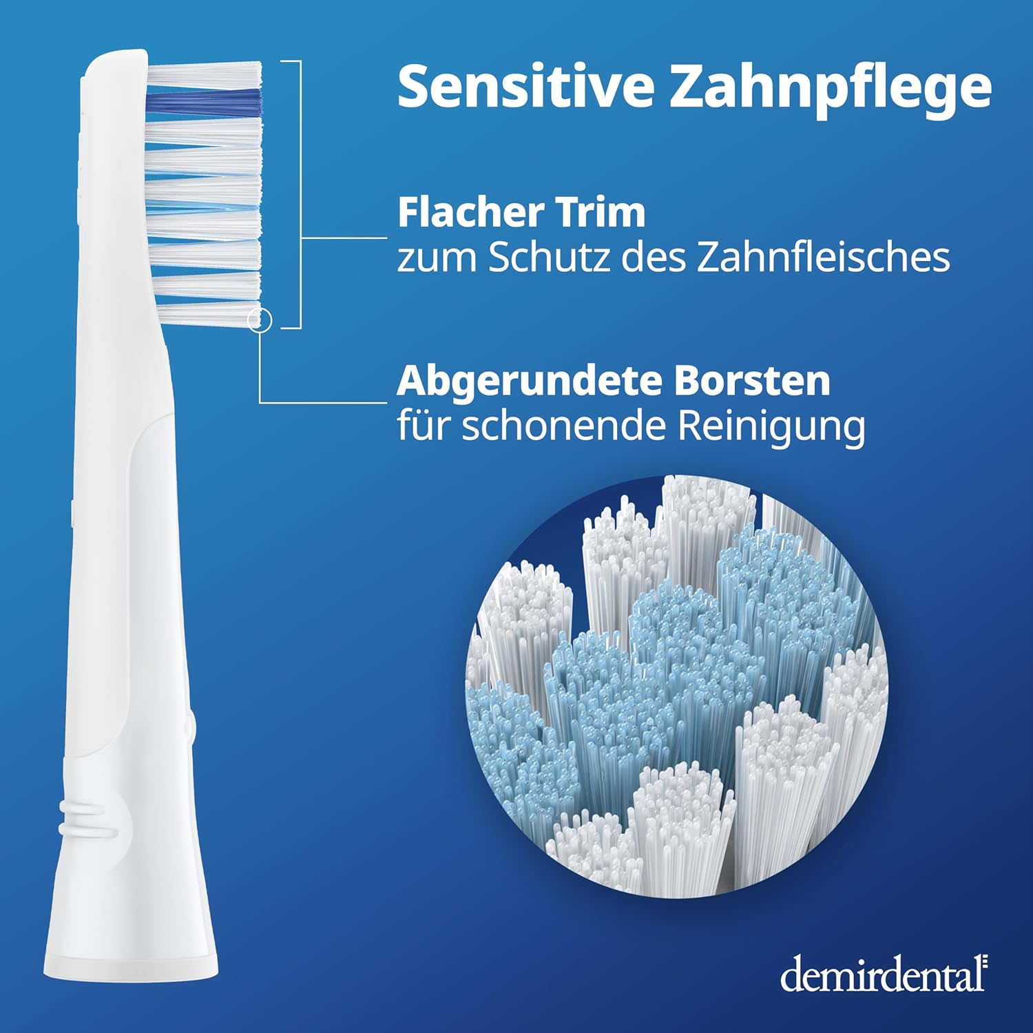 Sensitive Aufsteckbürsten für Oral-B Pulsonic & Oral B Pulsonic Slim | Luxe | Clean