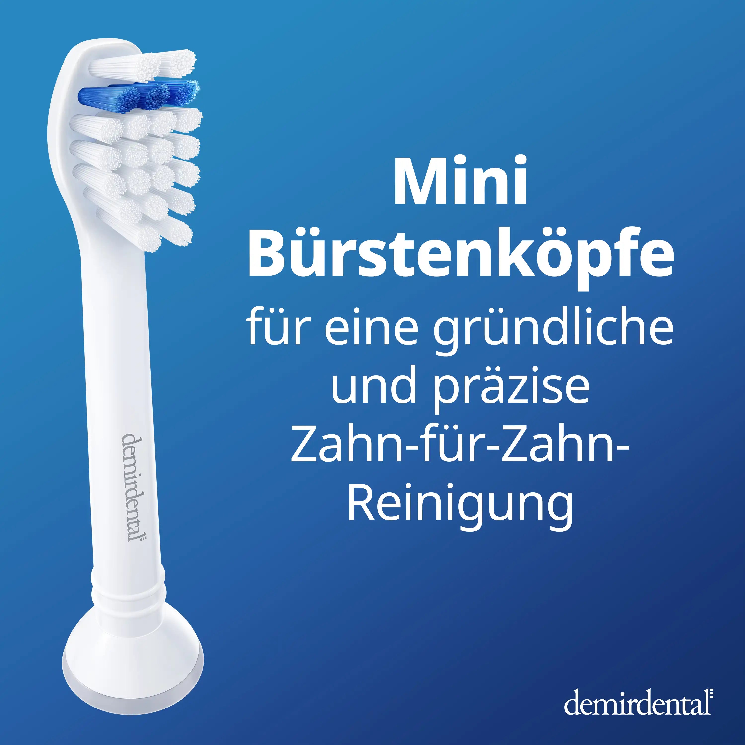 Mini Extra doux | Têtes de brosse de rechange pour Philips Sonicare | Blanc