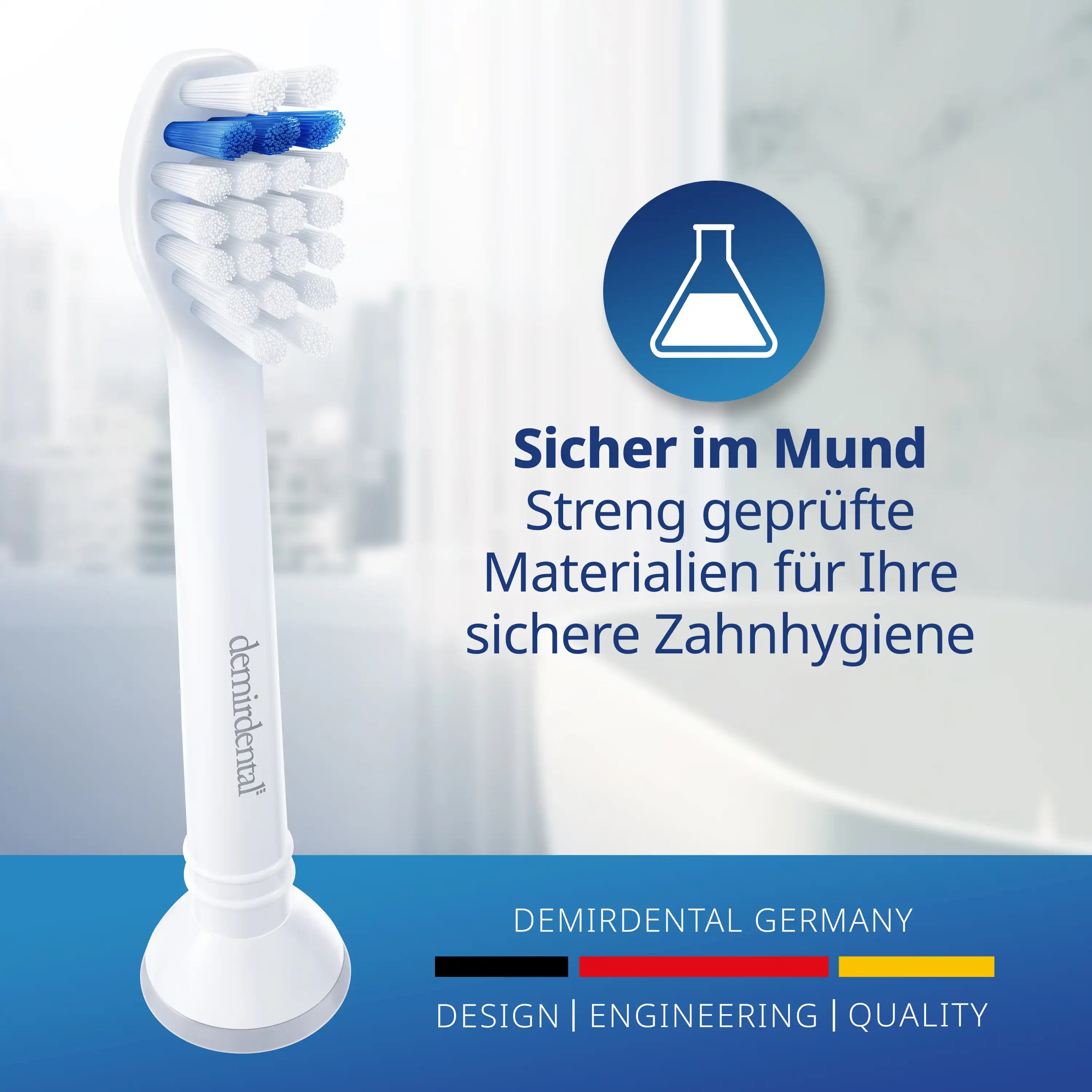 Mini Extra doux | Têtes de brosse de rechange pour Philips Sonicare | Blanc