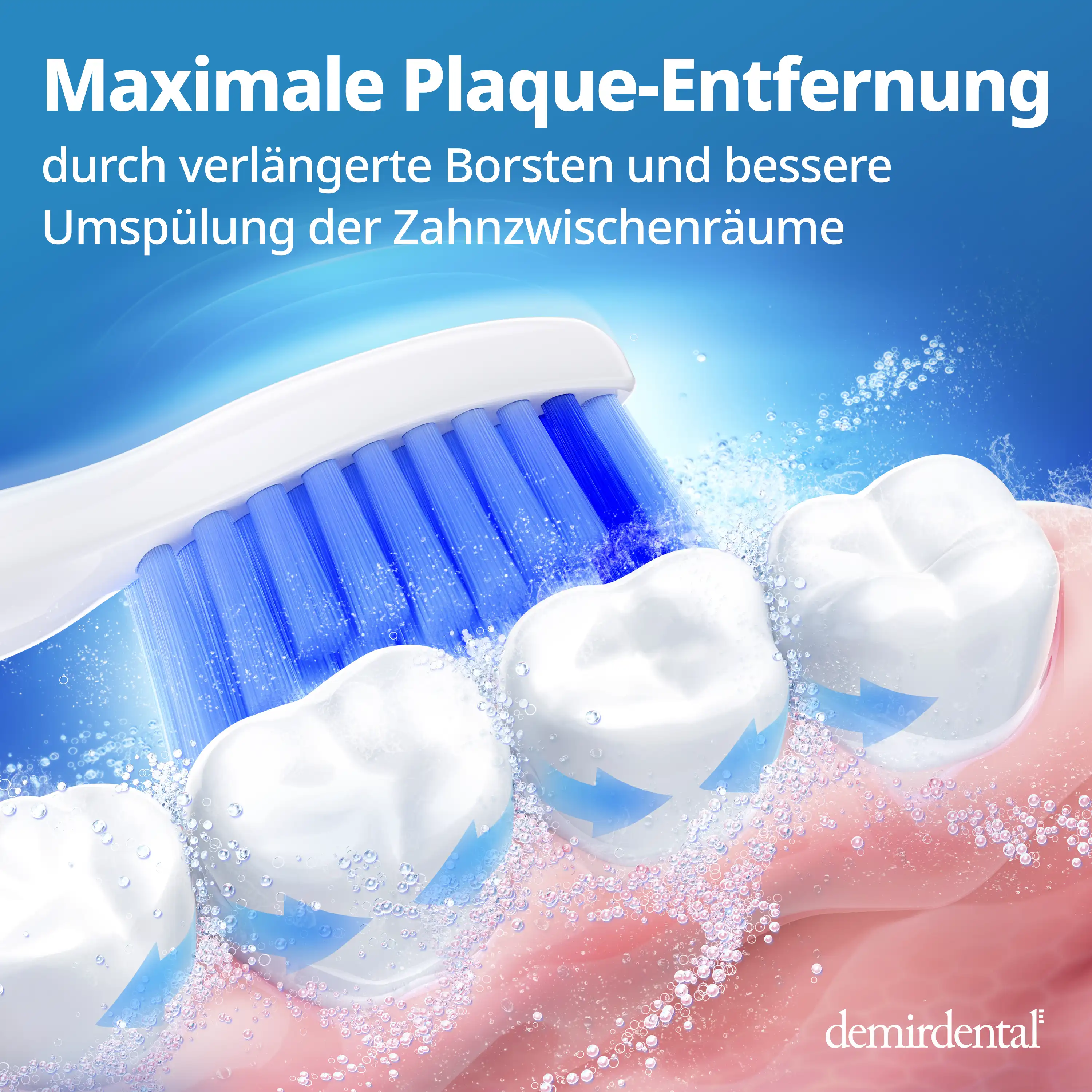 Medium Aufsteckbürsten für Philips Sonicare Proresults | Weiß