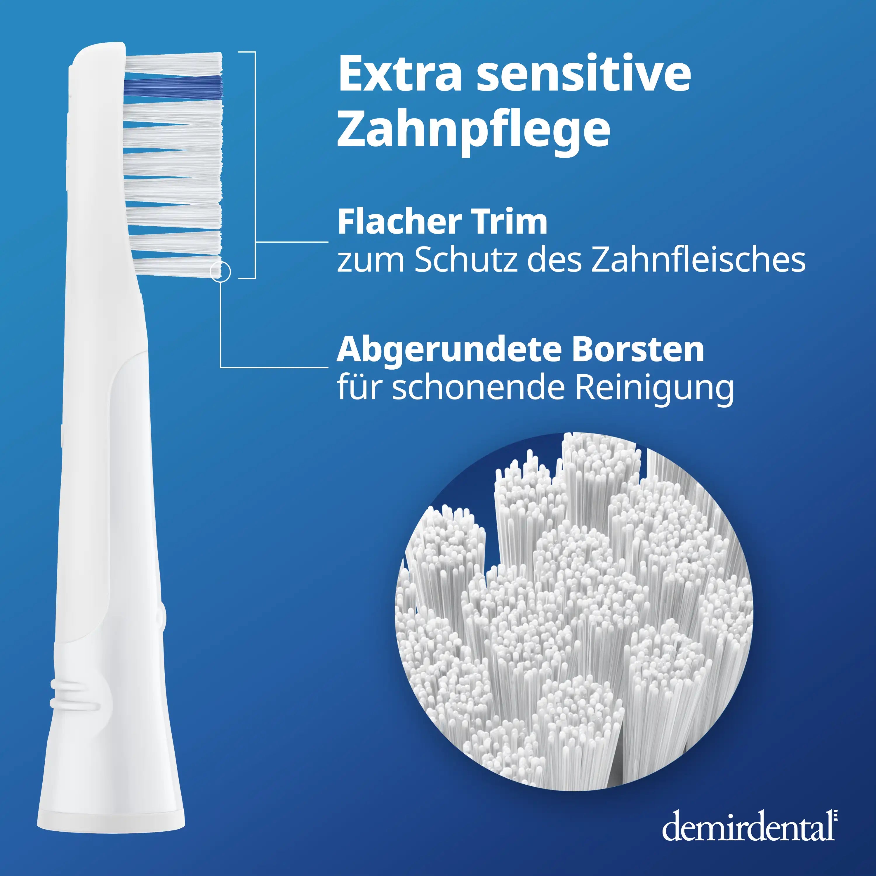 Sensitive Plus Aufsteckbürsten für Oral-B Pulsonic & Oral B Pulsonic Slim | Luxe | Clean