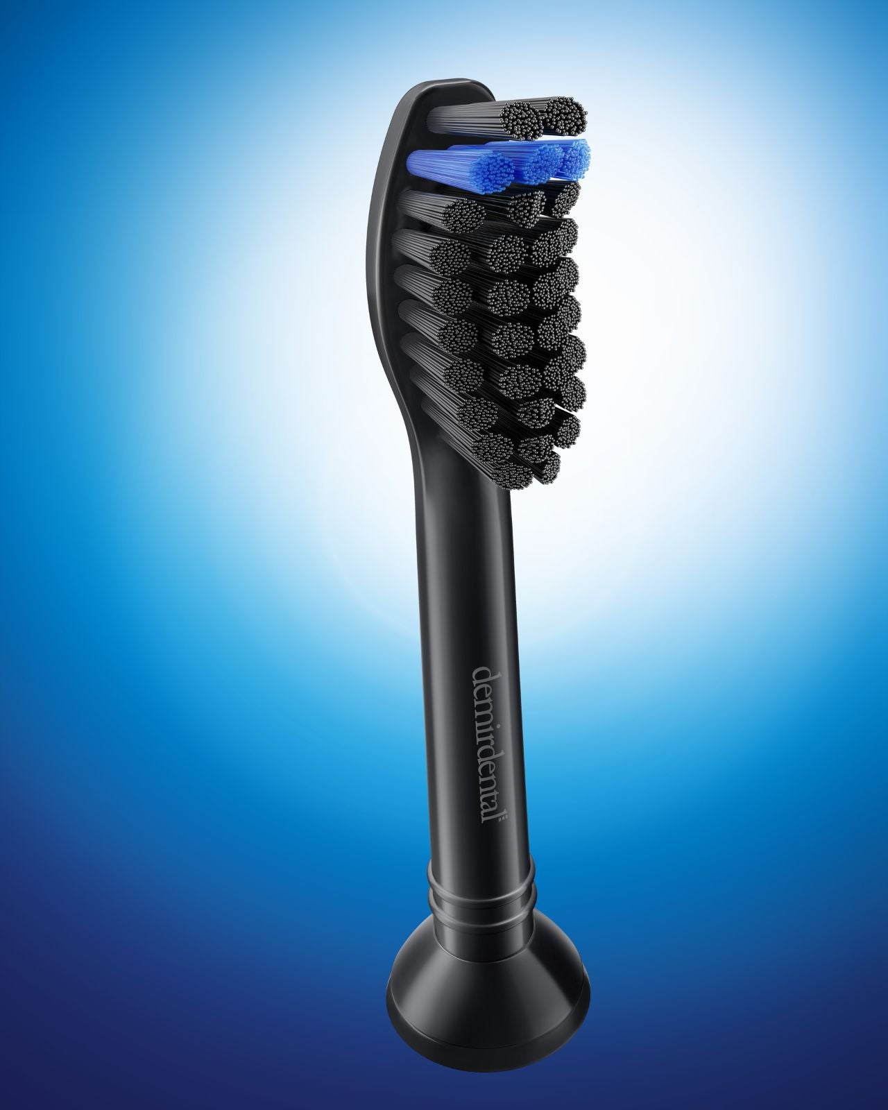 Medium Aufsteckbürsten mit Aktivkohle für Philips Sonicare | Schwarz