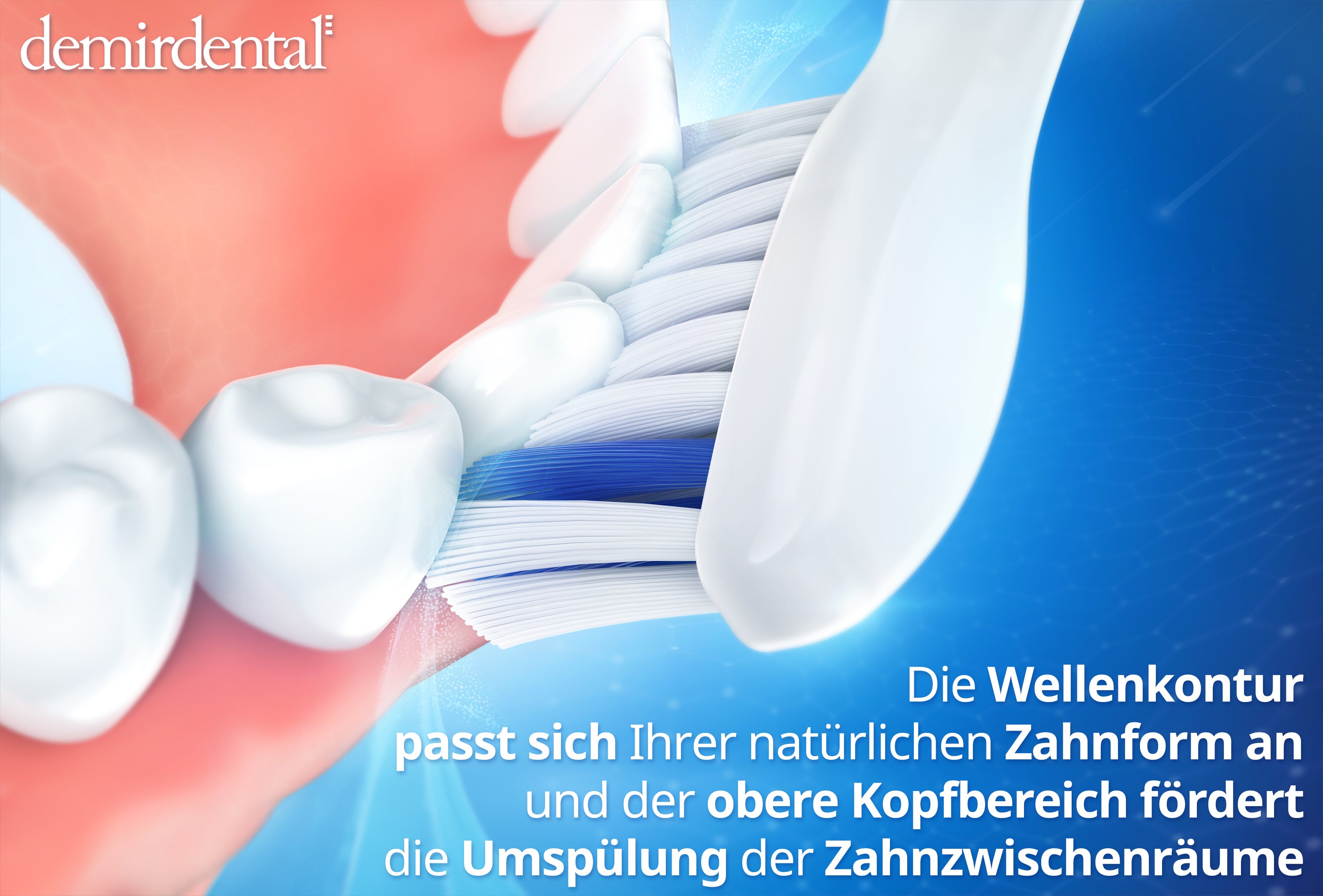 Extra Clean | Harte Aufsteckbürsten für Philips Sonicare | Weiß