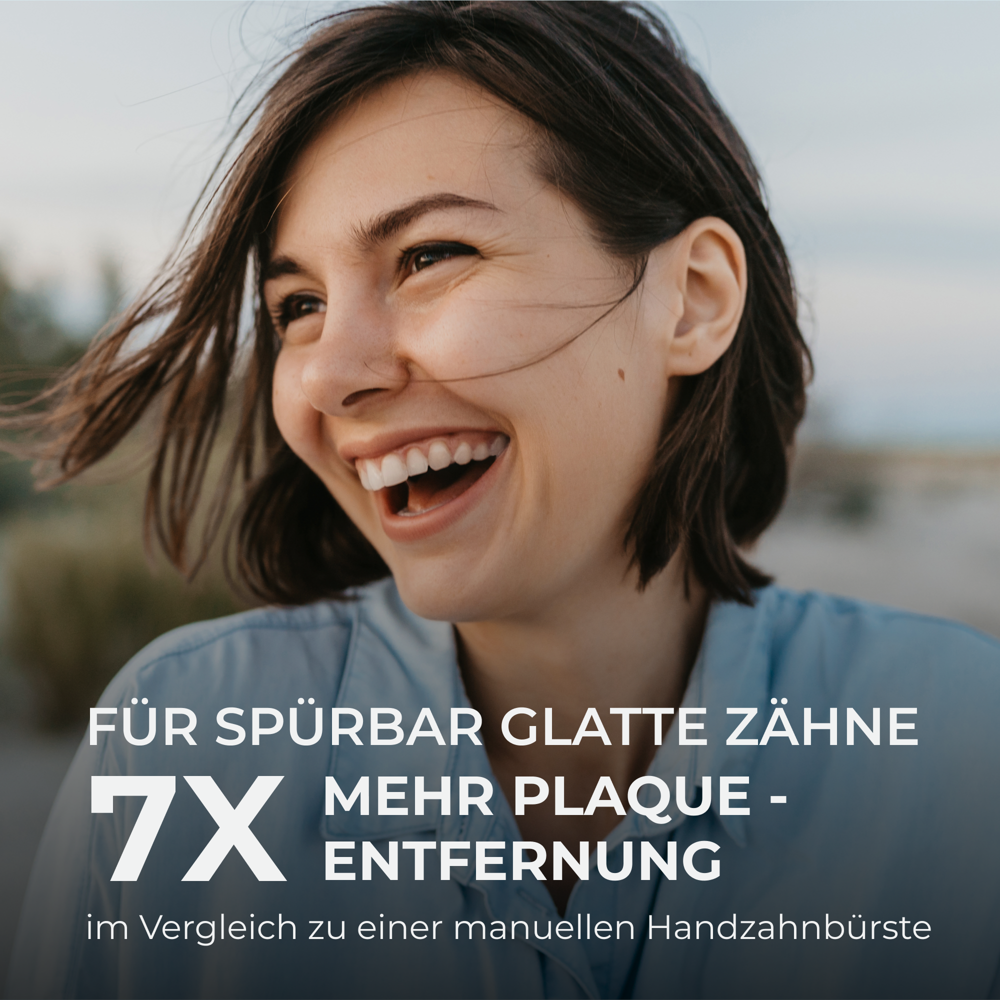 POIVES P1 Pro Schallzahnbürste - Silk White