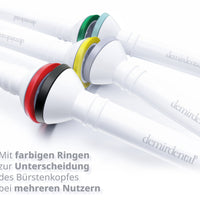 Harte Mini Aufsteckbürsten mit Aktivkohle für Philips Sonicare | Weiß | HX4084 | 4er Paket